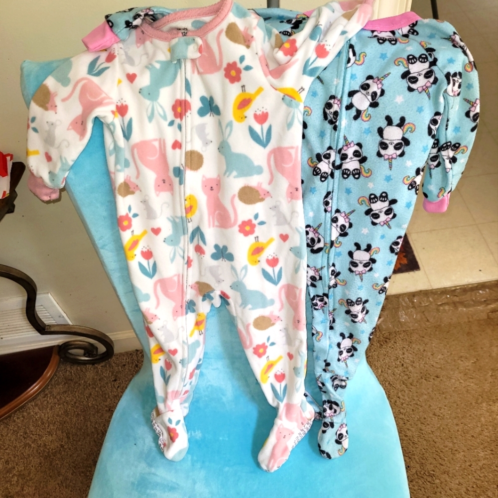 Footie toddler pj's